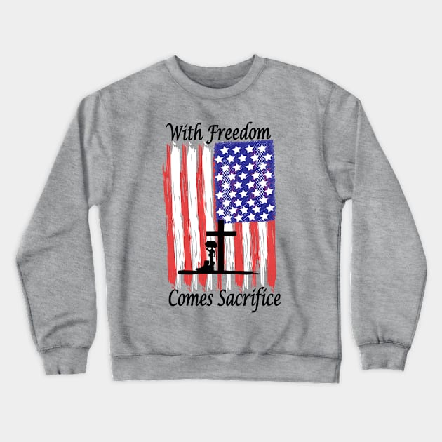 Freedom Crewneck Sweatshirt by tshirts88